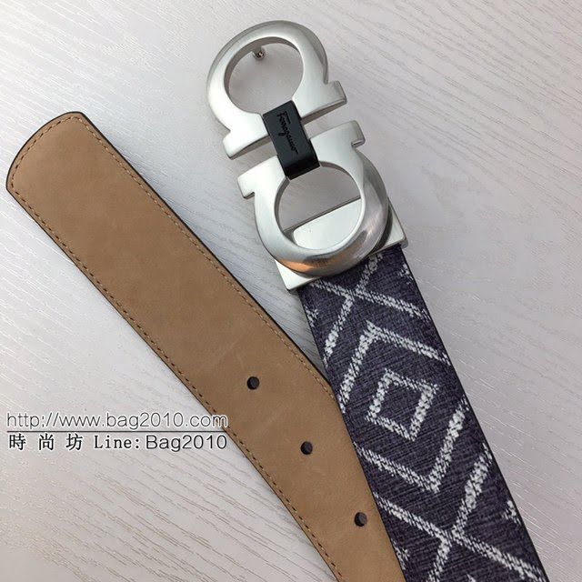 菲拉格慕男士皮帶 Ferragamo雙面用牛皮腰帶  jjp1210